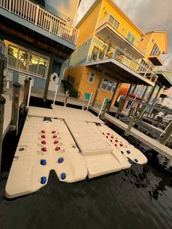 Floating Docks Pwv Tritoon, Pontoon,Boats Jet ski Etc 