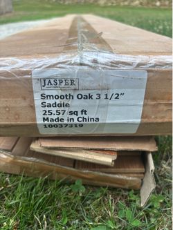 Jasper smooth Oak hardwood flooring 40sq ft