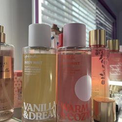 Victoria’s Secret Pink Perfume; 2 Body Mists