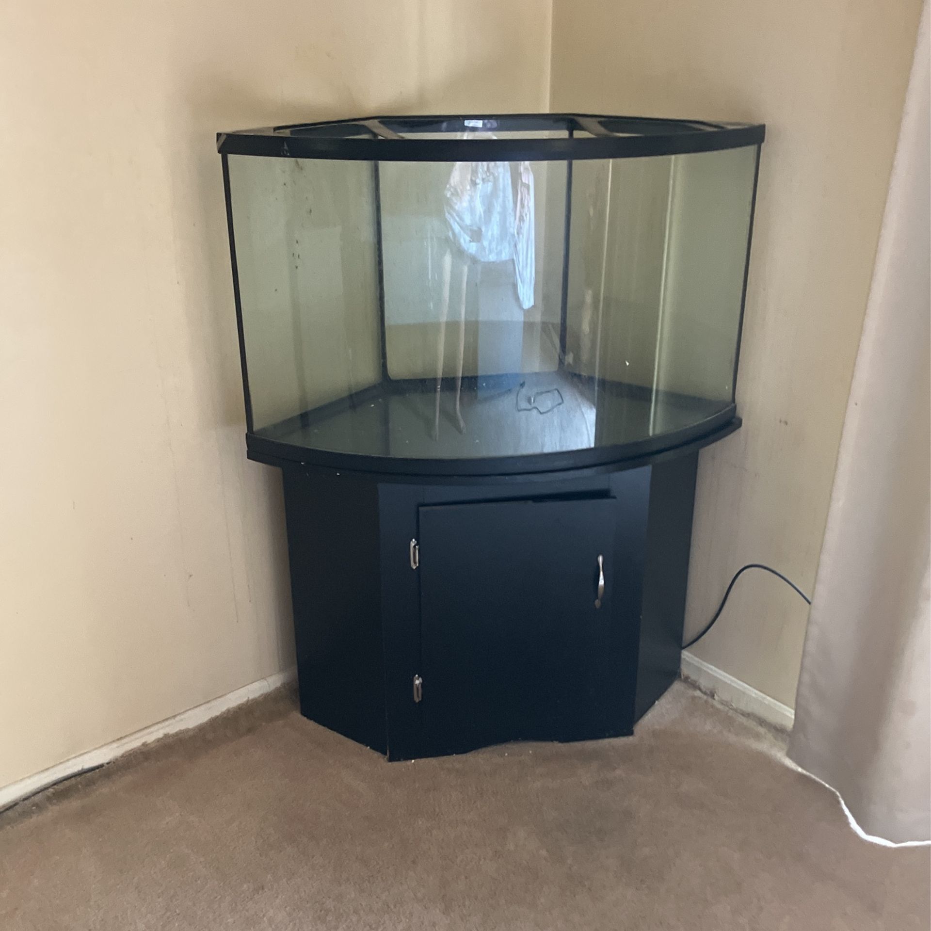 55 Gallon Bow Aquarium Price Reduction