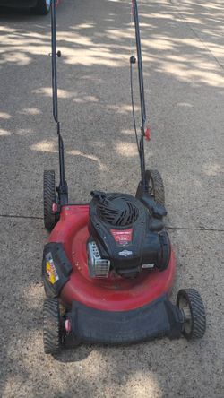 Troy bilt lawnmower  works condition