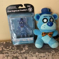 Freddie Frost, Bear Action Figure And Plushy Bundle