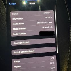 iPhone 15 Pro Max 256gb AT&T 