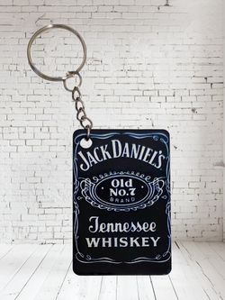 Jack Daniel's Whiskey Keychain 