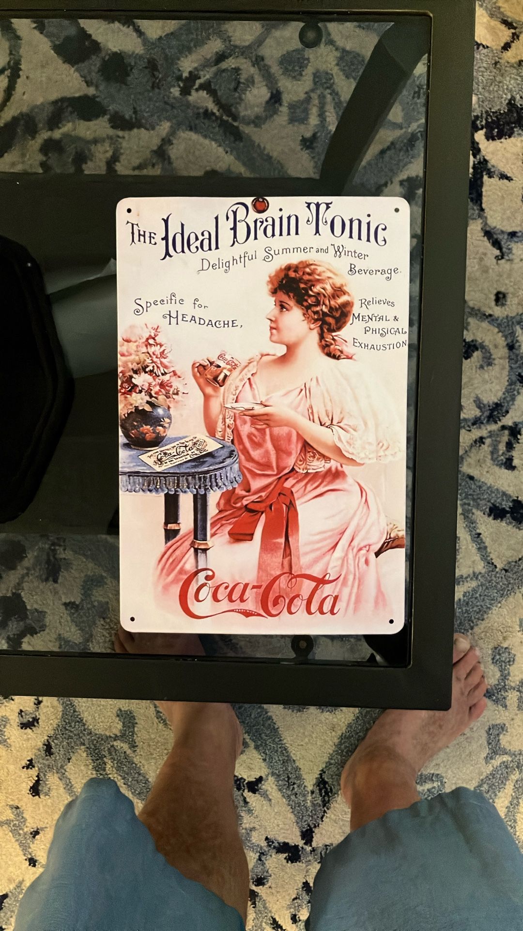 Coca-Cola Sign From The 1920s when I still had the good stuff