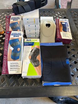 Knee Braces: NEW. Chino,ca