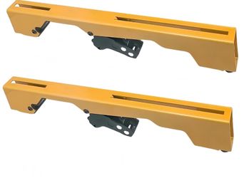 DW7231 Miter Saw Mounting Brackets Compatible With Dewalt Miter Saw Stand DW723 DWX723 DWX724 DWX725 DWX725B DW7231 DE7025-XJ N087371 2 Pack, Yellow