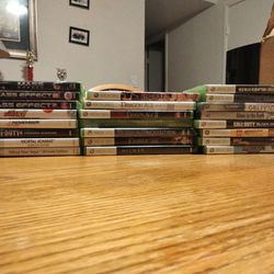 Xbox 360 Video Game Lot 