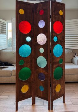 Handmade  mid century room divider furniture