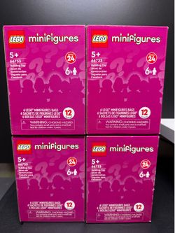 Series 24 Lego Minifigures — 6 pack Box Sealed