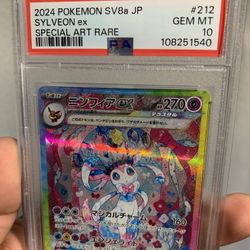 PSA Gem MT 10 Japanese Sylveon 