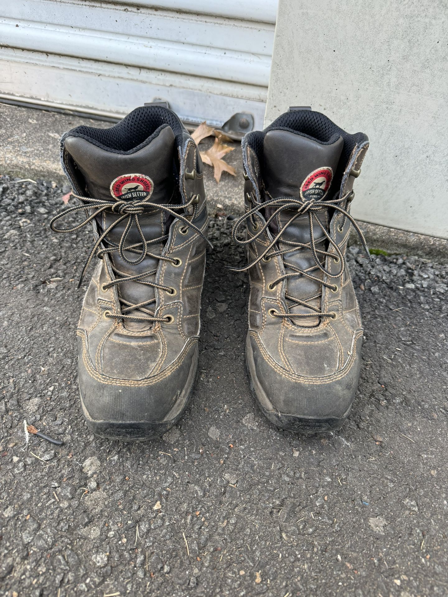 Irish Setter Waterproof Work Boots - Size 9.5