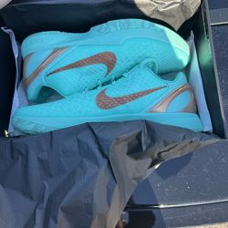 Nike Kobe VI Protro JB PER Hyper Turq IQ5774-300 Statue of Liberty