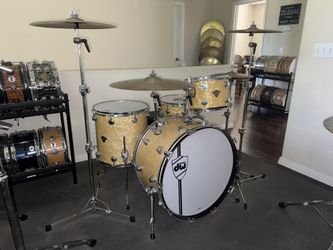 4 pc DW Collectors Classics Series - Limited Buddy Rich Edition -  Craviotto Snare - Drum Workshop