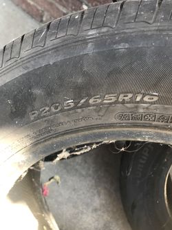 P205/65/r16 tire