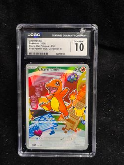 Charmander (Black Star Promo 038) CGC 10 GEM MINT Pokémon Card