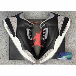 Jordan 3 Black Cement 12 Men