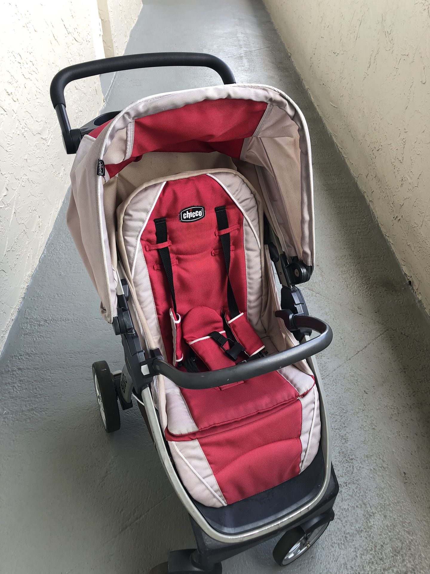 Chicco bravo 2024 stroller red