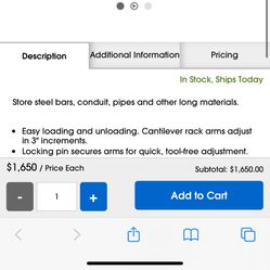 Cantilever Rack