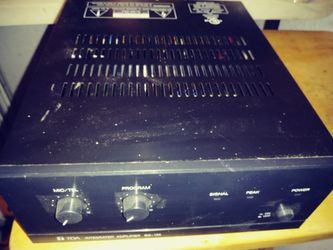 TOA Integrated Amplifier