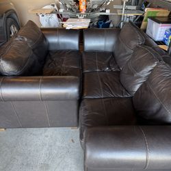 Leather Couches 