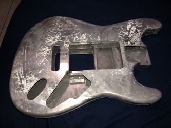 Stratocaster Guitar Body Made Of Metal