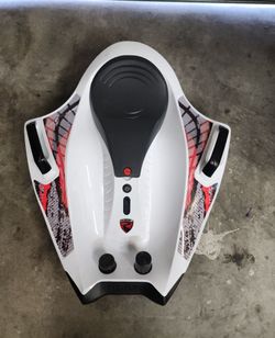 Rollplay Electric Ride-On Wiggle Car | Rechargeable Self-Balancing Ride Toy | White/Red