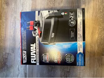 Fluval 307 canister filter w/ stainless steel pipes
