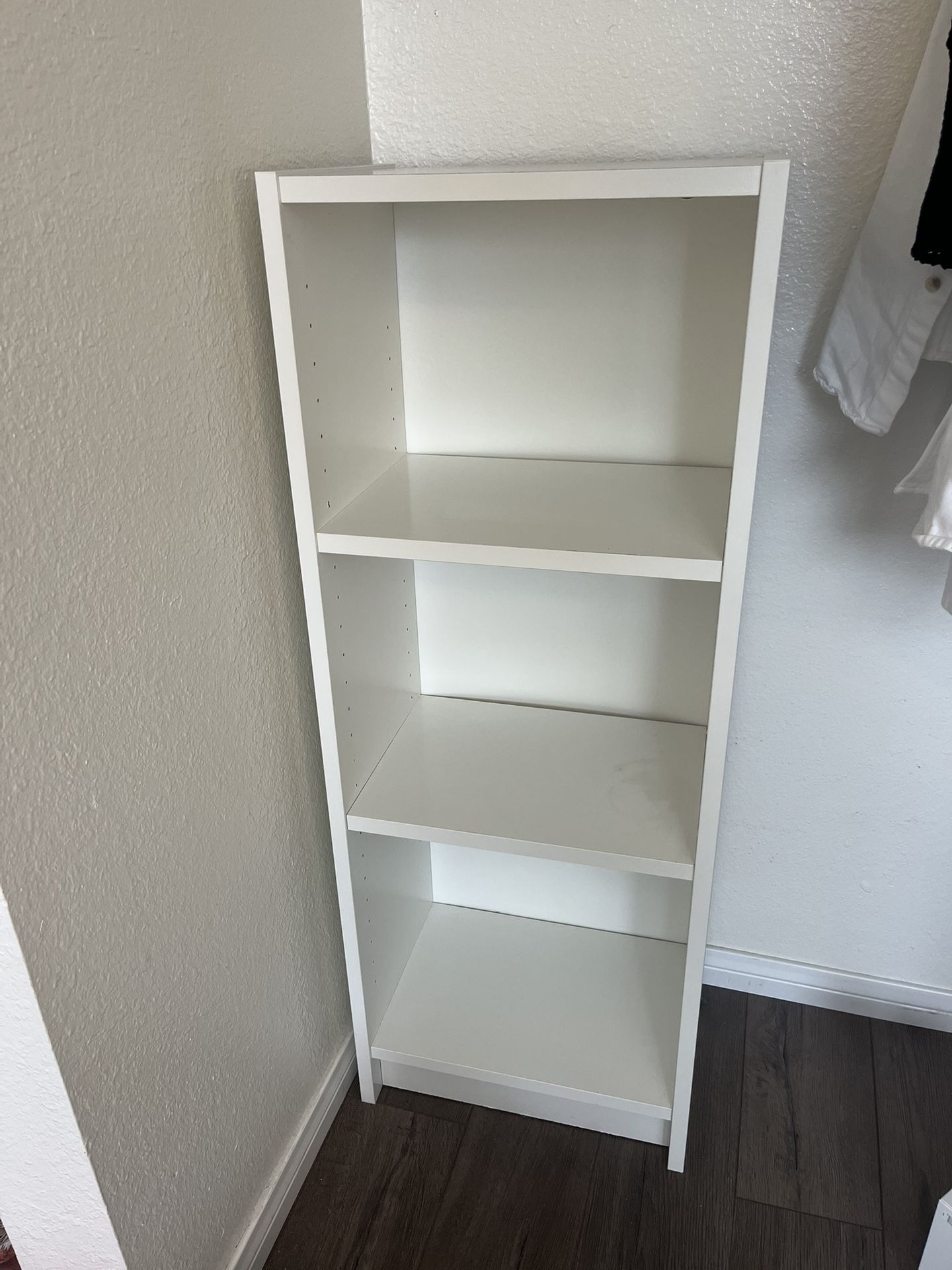 White 3 tier shelf