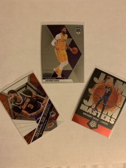ANTHONY DAVIS MOSAIC LOT FIRST LAKER CARD
