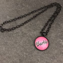 Barbie Crystal Dome Black Cabachon Necklace/ New Fun Girl Birthday Present Gift Christmas Jewelry Paparazzi/ We Ship Fast!