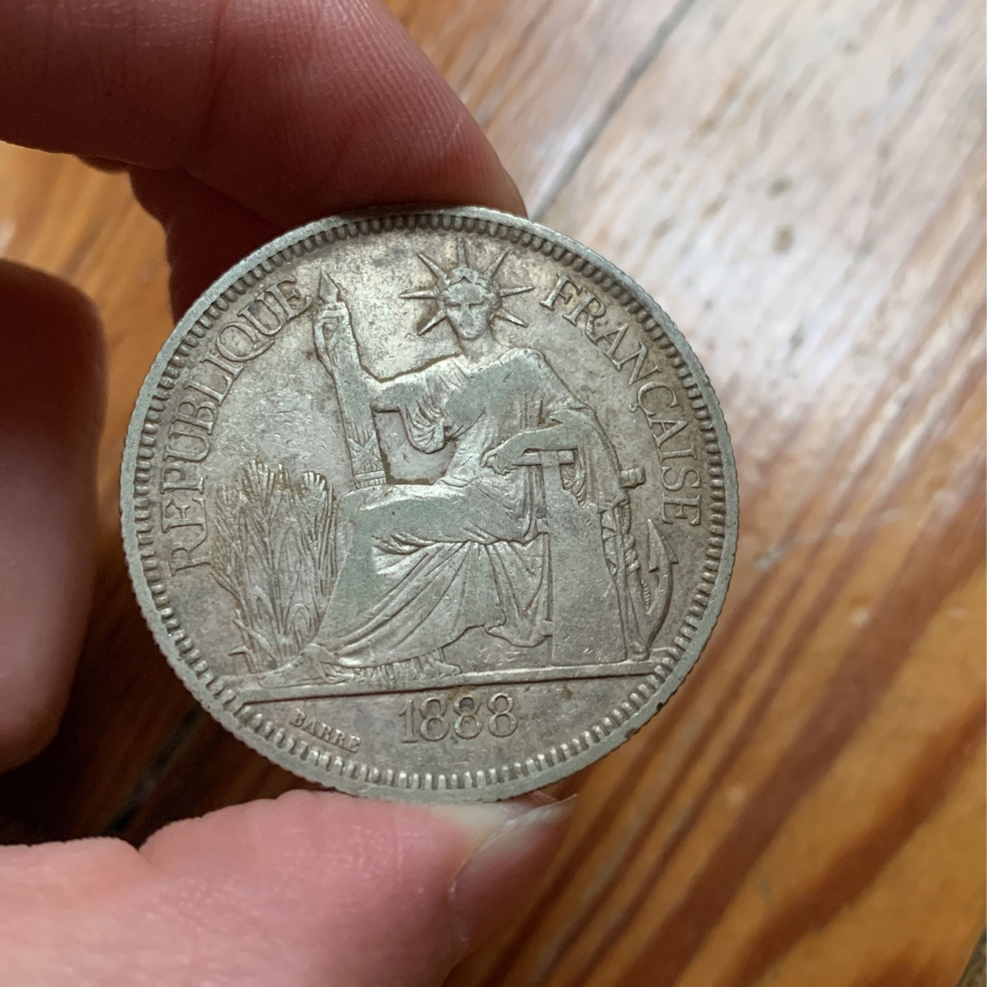 1888 French Indo-China Coin