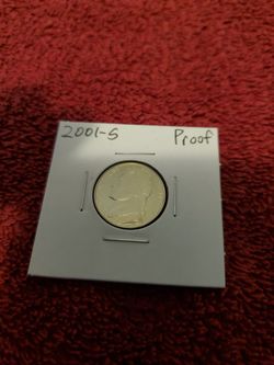 2001 S Nickel  Proof