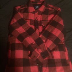 Fleece Lined Flannel Jacket by George