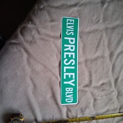 Elvis Presley Street SIGN...NEW