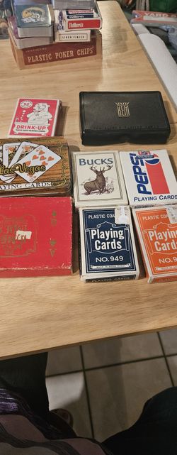 Vintage Playing Cards Used