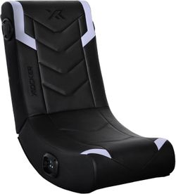 X Rocker Video Gaming Floor Rocker Chair, Built-in Audio, Foldable, for Gamers, Bedroom, or Game Room for Boys, Girls, Teens 5-17, Gifts for Gamers