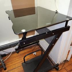 Glass Top Desk