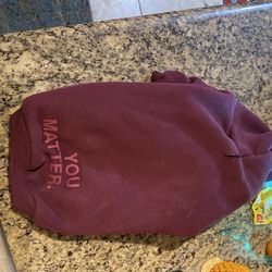 You are enough dog hoodie size medium