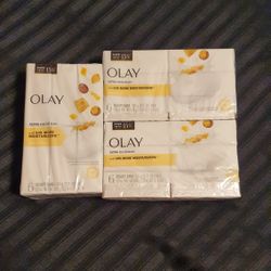 $6 EACH (1 Available) Olay Ultra Moisture Shea Butter B3 Complex 6 Count Bar Soap 