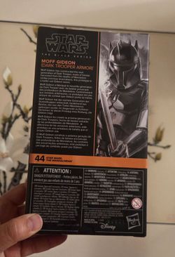 Star Wars The Black Series Moff Gideon Disney Hasbro figure, NEW!