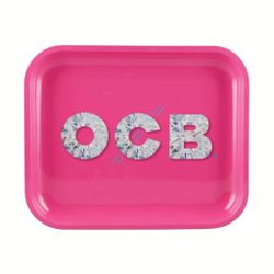Large OCB Diamond Metal Rolling Tray - 14"W x 11"L - NOS - BRAND NEW 