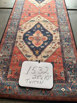 RUG, #1532, Tuscon, Runner, 2.5’ x 10’