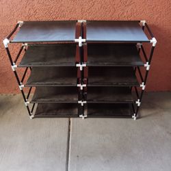 10-Shelf Canvas Shelves 