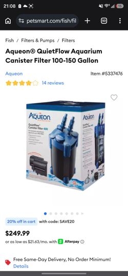 Canister Filter Aqueon 400
