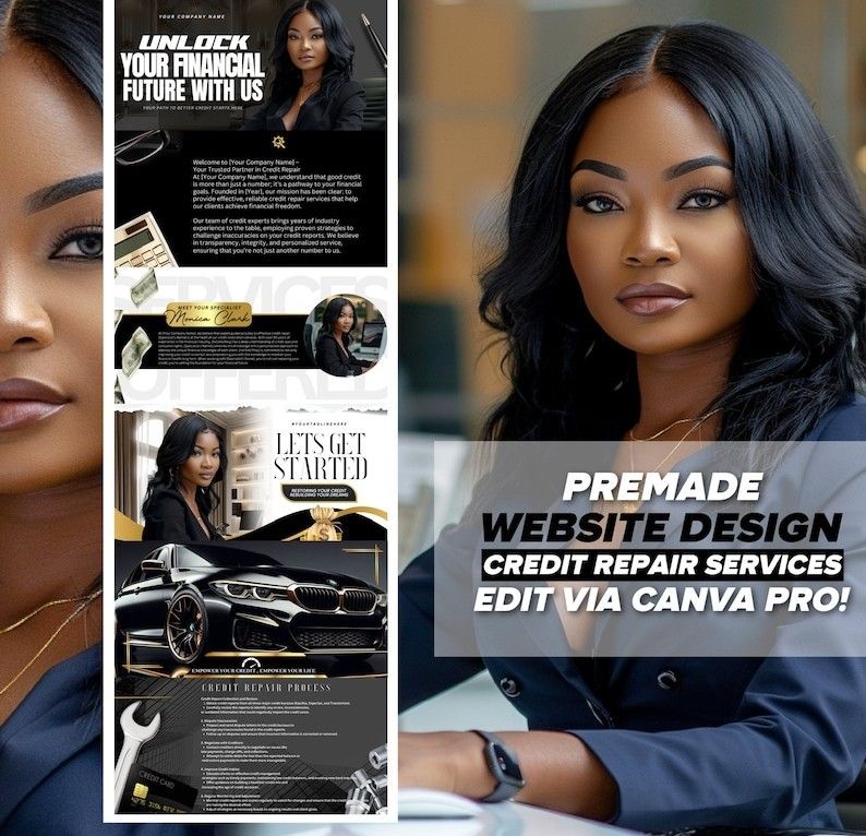 Unlock Your Financial Future: The Ultimate Credit Repair Website Template