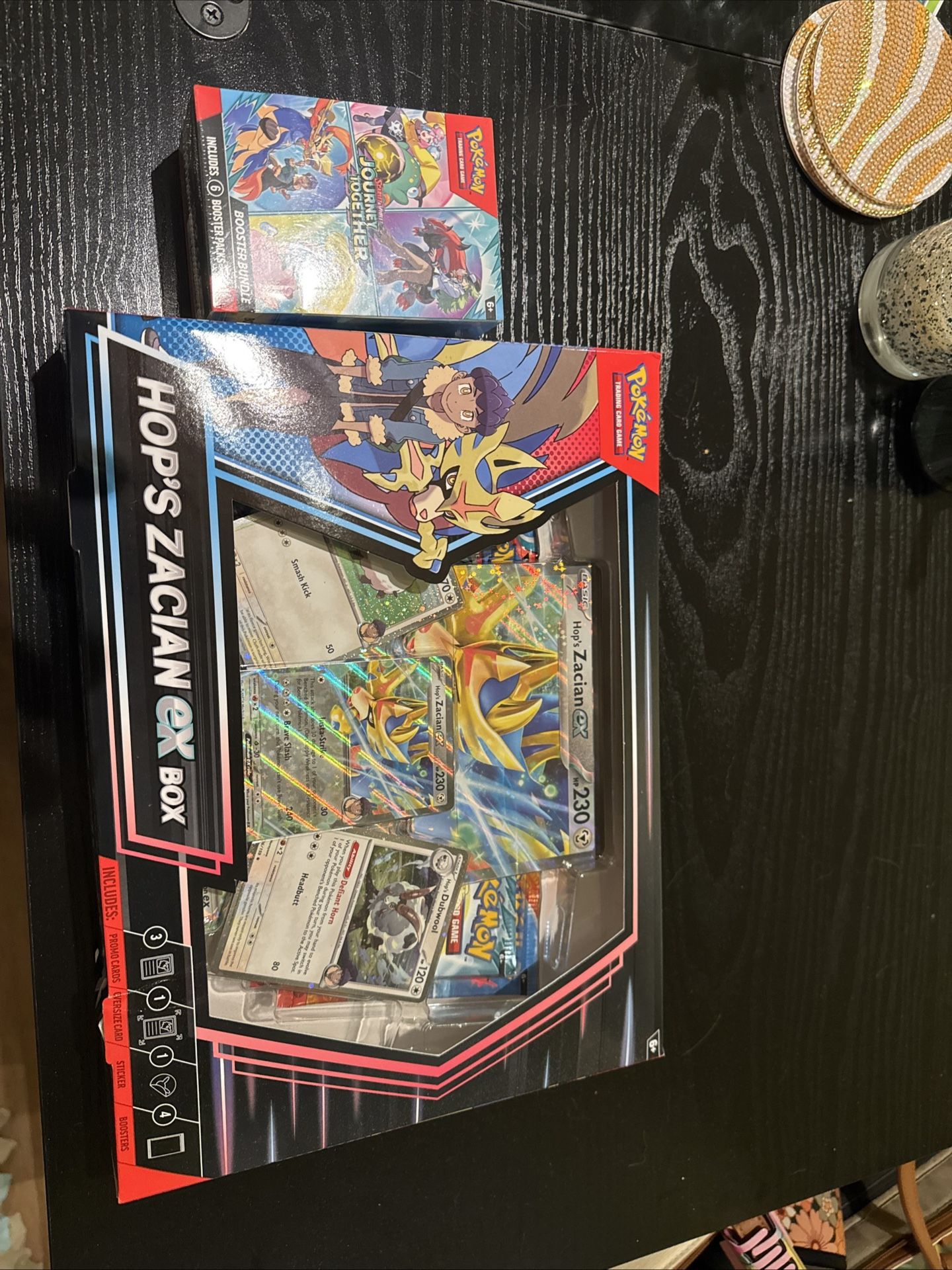 Pokemon TCG Journey Together Booster Bundle X Hops Zacian EX Box