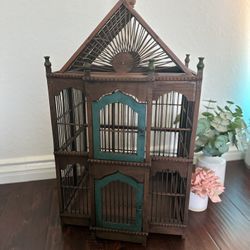 The Perfect Wooden Birdcage