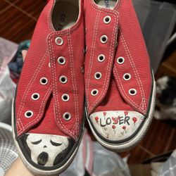 Kids Size 3 Chucks/converse - Drawing Can Come Off 