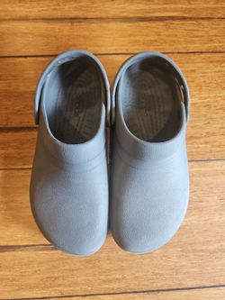 Crocs Specialist II Work Clogs - Slate Grey - Men's 8 Women's 10